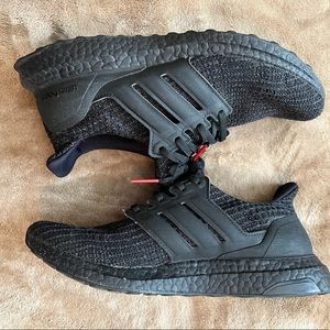 Adidas Ultraboost Black/Black - Men’s 8